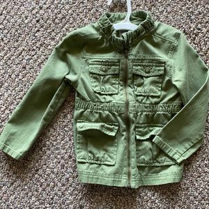 🍂🍃Girls 4T Army Green Style Jacket